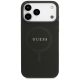 3. Guess Saffiano Classic Logo MagSafe Case für iPhone 17 Pro Max - Schwarz