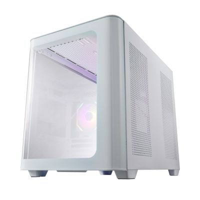 5. FSP Geh Mini S380-WA Micro-ATX/Mini-ITX Gehäuse in Weiß (Einzelhandel)