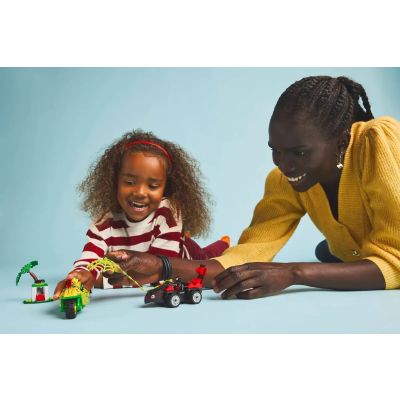 7. LEGO MARVEL SUPER HEROES 11198 Spins Dino-Fahrzeugjagd nach Electro