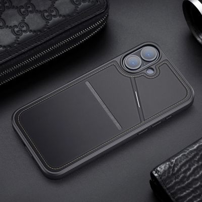 14. Dux Ducis Rafi II Mag-Hülle mit MagSafe für iPhone 16 – Schwarz