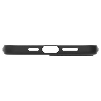 22. Spigen Liquid Air Hülle für iPhone 12 / iPhone 12 Pro – Mattschwarz