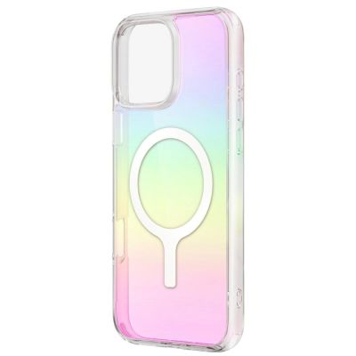 2. Uniq Iridescia Magclick Ladehülle für iPhone 16 Plus - Mehrfarbig