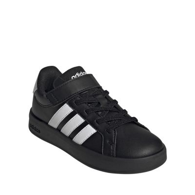 2. Adidas Grand Court 3.0 Kinderschuhe Schwarz und Weiß KJ4369