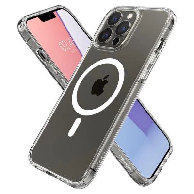 9. Spigen Ultra Hybrid Mag-Hülle mit MagSafe für iPhone 13 Pro Max – Weiß