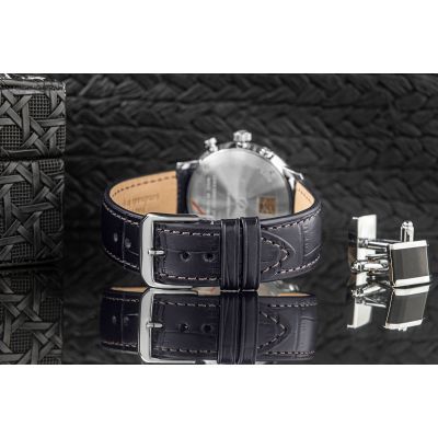 6. Herrenarmbanduhr ZEPPELIN LZ129 Hindenburg 7036-3 + BOX