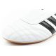 6. Adidas Damen-Taekwondo-Sportschuhe, weiße Leder-Slipper