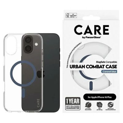 CARE by PanzerGlass Flagship Case iPhone 16 Plus 6,7" blau/blau MagSafe 1367