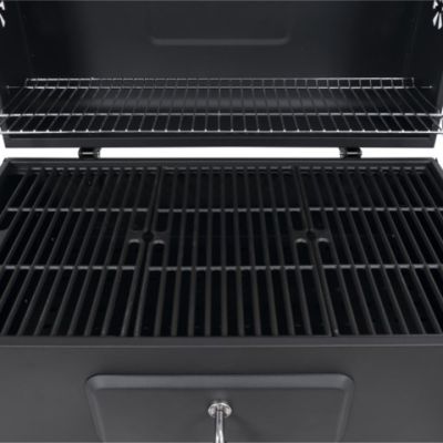 13. XXL-Holzkohlegrill, Gusseisenrost, 78 x 42,5 cm