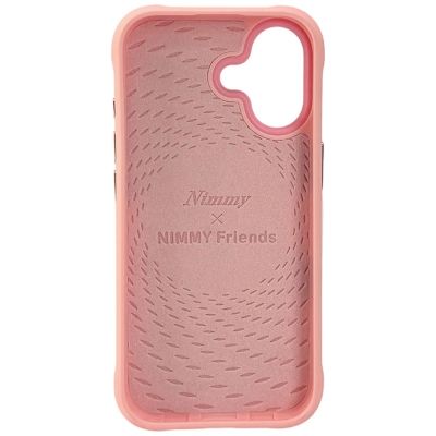 4. Nimmy Cool&Cute 2.0 Hasenhülle für iPhone 17 - Rosa