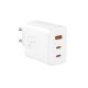 3. Baseus Cube Pro 65W GaN-Ladegerät 2x USB-C USB-A - Weiß