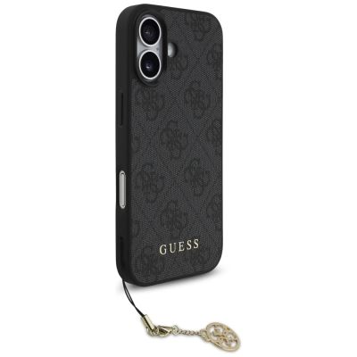 3. Guess 4G Charms Collection MagSafe Hülle für iPhone 17 - Schwarz