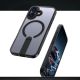 6. Hybrid Armor X Hülle für iPhone 17 mit MagSafe-kompatiblem Ständer - Schwarz