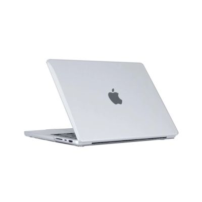 4. Tech-Protect SmartShell Hülle für MacBook Pro 14" M1 / ​​​​M2 / M3 2021-2023 - transparent