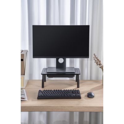 8. GEMBIRD VERSTELLBARER MONITORSTÄNDER MIT SCHUBLADE (RECHTECKIG)