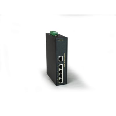 4. LevelOne IFS-0501 Netzwerk-Switch, unmanaged Fast Ethernet (10/100), Schwarz