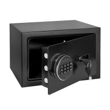 Elektronischer Heimtresor mit PIN und Schlüssel – Tresor für Geld und Dokumente Rebel RB-7002