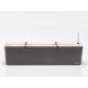 URBALIVE BERBERIS Rechteckiger Selbstbewässerungs-Pflanzkübel 80 x 20 cm, Grau