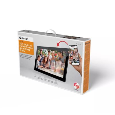7. Denver PFF-2160 Bilderrahmen mit Frameo FHD 21,5" 1920 x 1080 IPS
