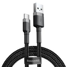Baseus Cafule USB-A / USB-C QC 3.0 3A Kabel 0,5 m - Schwarz und Grau