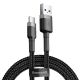 Baseus Cafule USB-A / USB-C QC 3.0 3A Kabel 0,5 m - Schwarz und Grau