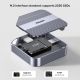9. Unitek SolidForce Reefer Magnetisches USB-C-Laufwerksgehäuse für M.2 SSD (NVMe/SATA)