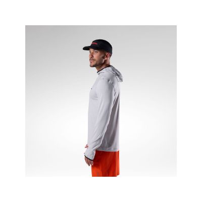 4. ROSSIGNOL Westweg Sun Hoodie Herren Grau