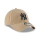 3. New Era 9TWENTY MLB NY New York Yankees Core Classic Beige Cap - 60235283