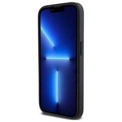 5. DKNY Plain Logo MagSafe Hülle für iPhone 15 Pro – Schwarz