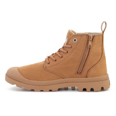4. PALLADIUM PAMPA HI ZIP NBK 2 DEAR BROWN 74981-252