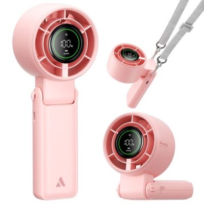 Aecooly Halo 02 Tragbarer Handventilator, Rosa
