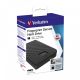 4. Verbatim Externe Festplatte mit Fingerabdrucksensor, 2 TB, USB Typ-C 3.2 Gen 1 (3.1 Gen 1), Schwarz