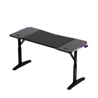 6. Huzaro Hero 3.6 RGB Schwarzer Gaming-Schreibtisch