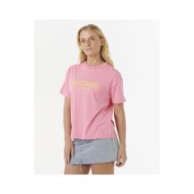 RIP CURL SURF PUFF RELAXED TEE T-Shirt in Rosa
