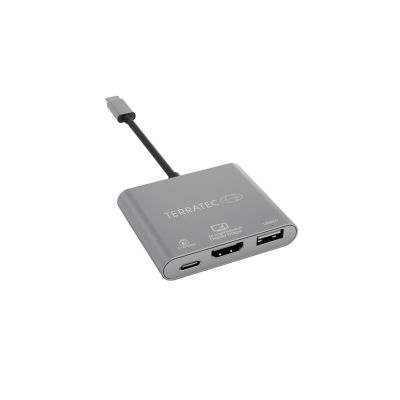 Terratec Connect C3 USB 3.2 Gen 1 (3.1 Gen 1) Typ-C Silber