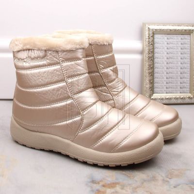 5. Wasserdichte Lack-Schneestiefel News W EVE181E beige