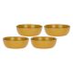 Set mit 4 Concerto Ocra Salatschüsseln – Gelb, 20 cm