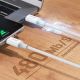 5. Ugreen US264 60519 USB-C / USB-C PD QC AFC Kabel 1,5 m – weiß