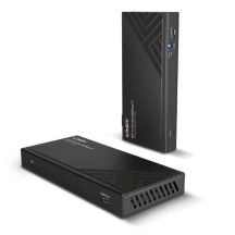 LINDY 150m Cat.6 DisplayPort und USB KVM HDBaseT Extender mit IR/RS232