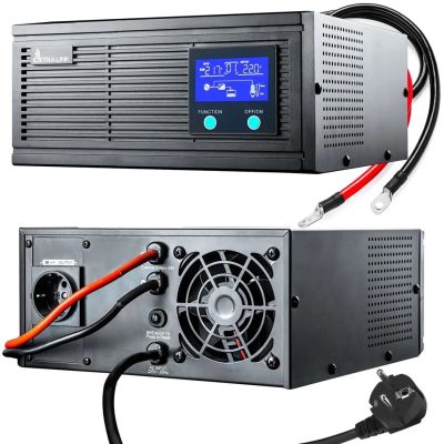 Extralink Piorun 3000VA/2100W Wechselrichter, reine Sinuswelle, 24 VDC Batteriespannung
