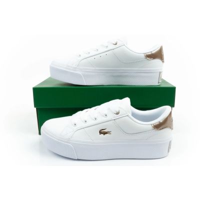 10. Lacoste Damen-Sportschuhe, Sneaker Ziane Platform 126, weiß, modisch