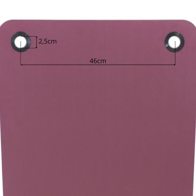 16. FITNESSCLUBMATTE MIT LÖCHERN 140x60x1,5CM ENERO FIT