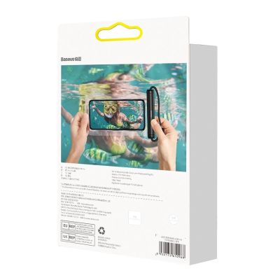 10. Baseus wasserdichte Handyhülle Slide-Cover schwarz (FMYT000001)