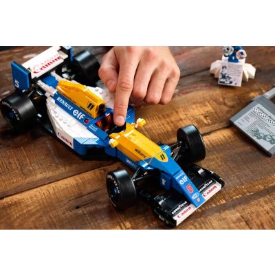 10. LEGO ICONS 10353 Williams Racing FW14B und Nigel Mansell