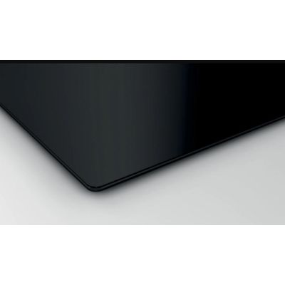 2. Bosch PUJ611BB5E 3-Flammen-Induktionskochfeld, Touchscreen, mit Uhr, schwarz