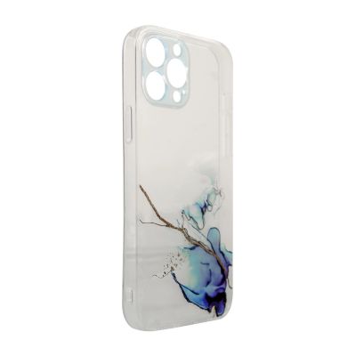 2. Marble Case Cover für Samsung Galaxy A12 5G Gel Cover Marble Blue