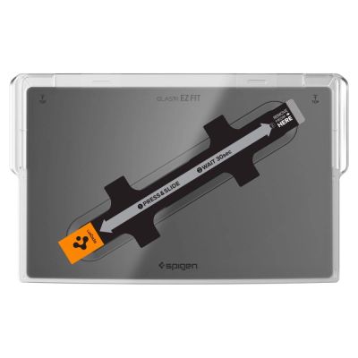3. Spigen Glas.tR EZ Fit gehärtetes Glas für Tesla Model X 2022 / Model S 2021 – Schwarz