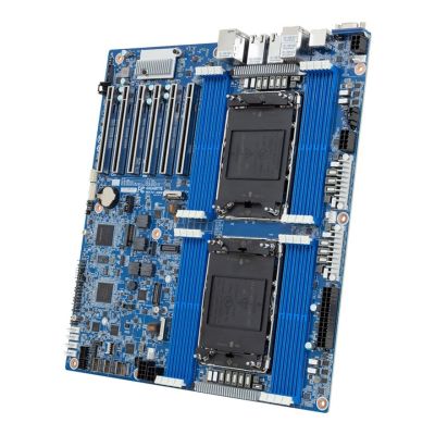 Gigabyte MS74-HB0 Motherboard 2x LGA4710 Intel Xeon 6 SoC (16x DIMM, 3x SlimSAS (12x SATA), 2xM.2, 2x10Gbe, 2x1Gbe, IPMI, E-ATX)