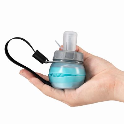 4. Rockbros 350017002 Softflask Trinkflasche 500 ml - hellblau