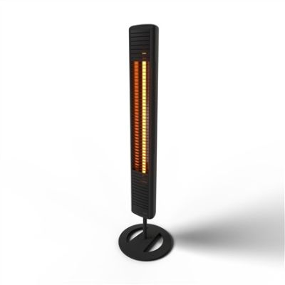 Mühle | Terrassenheizstrahler | OH2000ULGPFLOOR | Terrassenheizstrahler | 2000 W | Schwarz | IP65