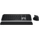 7. Logitech Master MX Keys S Combo für Mac (Tastatur und Maus inklusive), Heim-/Büro-Kombination, kabellos (RF) + Bluetooth, QWERTZ-Tastatur (American International), Aluminium, Schwarz